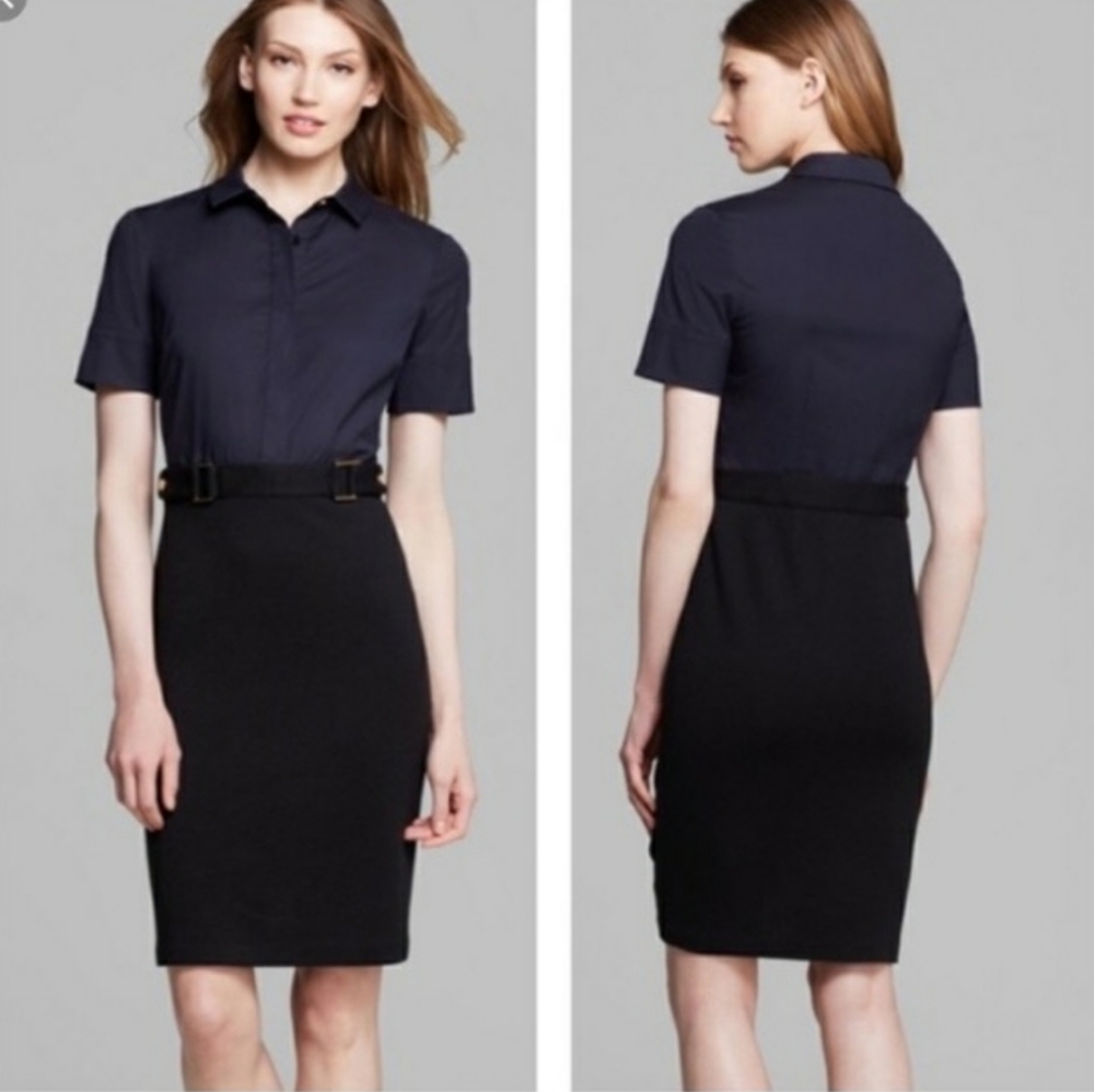 Tory Burch Dress Loretta Wool Blend Size Small